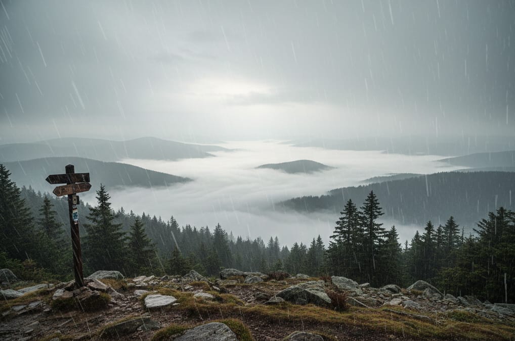 pluie à gerardmer