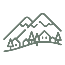 Montagnes Pictogramme Montagnes