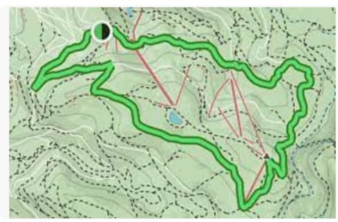 Escargot Escargot - - plan de randonnée - La grande Cabande du Blanc Ruxel
